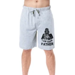 Star Wars Men's Darth Vader I Am Your Father Father's Day Pajama Shorts Grey -Pure Wear Store GUEST 30d2ef1e 05ea 4ac6 96c6 bc2b908d3613