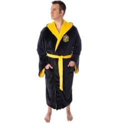 Harry Potter Adult Fleece Plush Hooded Robe - Big And Tall -Pure Wear Store GUEST 32564c9d e442 4440 a61a bcaca05dd5ee