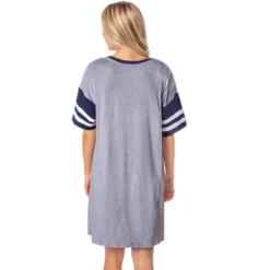 Star Trek Womens' Property Of Starfleet Academy Nightgown Pajama Shirt Grey