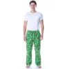 Nickelodeon Mens' SpongeBob SquarePants Oh Joy Loungewear Pajama Pants Green