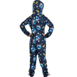 Polar Express Big Kids Believe Hooded One-Piece Footless Sleeper Union Suit -Pure Wear Store GUEST 35a097f1 87cc 4a4b b028 1f966bcf36d7