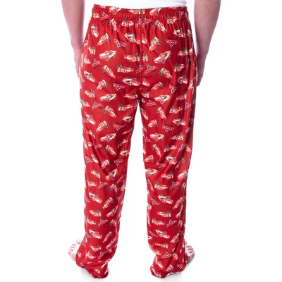 Disney Men's Cars Lightning McQueen Allover Character Sleep Pajama Pants Red 2 Disney Men's Cars Lightning McQueen Allover Character Sleep Pajama Pants Red - Image 2