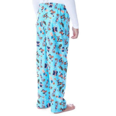Space Jam A New Legacy Boys' Allover Character Loungewear Pajama Pants Blue 1 Space Jam A New Legacy Boys' Allover Character Loungewear Pajama Pants Blue