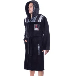 Star Wars Mens Darth Vader Costume Fleece Robe Bathrobe Black 9 Star Wars Mens Darth Vader Costume Fleece Robe Bathrobe Black -Pure Wear Store GUEST 3dce423f 8c49 41d8 a312 415b2854d3f6