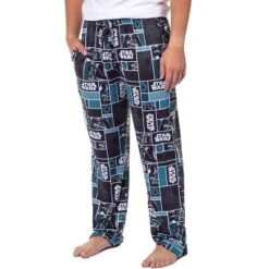 Star Wars Mens' Movie Film Logo Darth Vader Helmet Sleep Pajama Pants Grey -Pure Wear Store GUEST 3e2045f5 e5a8 4307 87f9 864925fb1e92