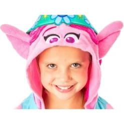 Dreamworks Trolls Movie Girls' Poppy Hooded Costume Nightgown Sleep Shirt Multicolored -Pure Wear Store GUEST 40ce1cea 3179 40d7 85e3 355268653bca