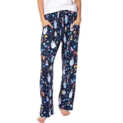Disney Womens' Princess Cinderella Bibbidi-Bobbidi-Boo Sleep Pajama Pants Black -Pure Wear Store GUEST 420b01d0 e433 43e3 b344 5a9c44841e1b
