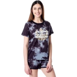 Star Wars Womens' In The Rebellion Tie-Dye Sleep Pajama Set Short Black 7 Star Wars Womens' In The Rebellion Tie-Dye Sleep Pajama Set Short Black -Pure Wear Store GUEST 45968a5c 8194 4d2d b752 0a16de5326c9