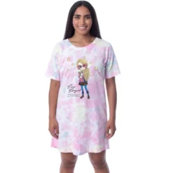 Harry Potter Womens' Luna Lovegood Character Nightgown Sleep Pajama Shirt Multicolored -Pure Wear Store GUEST 47004f64 ad37 474f a888 ba58cc872ee4