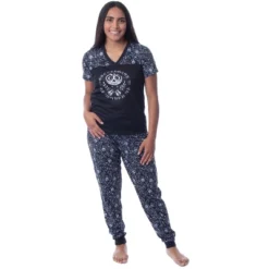 Disney Womens' Coco Remember Me Sleep Pajama Jogger Set Loungewear Black -Pure Wear Store GUEST 4b2c0477 18b0 4012 9bed 3514c67e884e