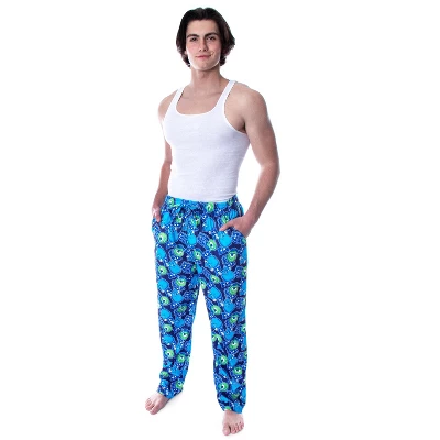 Disney Men's Monsters Inc. Monsters University Mike And Sulley Pajama Pants Blue 3 Disney Men's Monsters Inc. Monsters University Mike And Sulley Pajama Pants Blue - Image 3