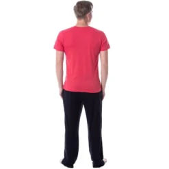 Harry Potter Mens' Hogwarts All Houses Sleep Pajama Set