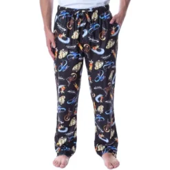 Nickelodeon Men's Avatar The Last Airbender Cartoon Character Pajama Pants Black -Pure Wear Store GUEST 4f2632ae d572 4185 b400 30597d9841a3