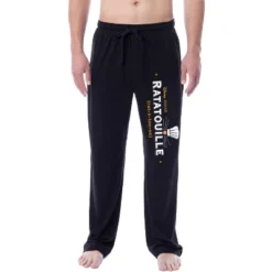 Disney Mens' Ratatouille Movie Film Title Sleep Pajama Pants Black -Pure Wear Store GUEST 4fe01161 b7dc 4045 832d 67f2edb37e67