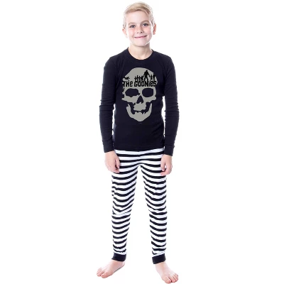 The Goonies Skull Logo Cotton Matching Family Pajama Set For Adults And Kids 5 The Goonies Skull Logo Cotton Matching Family Pajama Set For Adults And Kids - Image 5