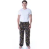 Marvel Men's X-Men Allover Classic Characters Loungewear Pajama Pants Black