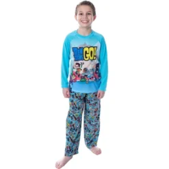 DC Comics Boy's Teen Titans Go! Chill 2-Piece Raglan And Pants Pajamas Set -Pure Wear Store GUEST 558409e3 ad54 4f5a 8a8b 537ae44fd893