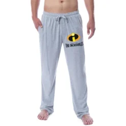 Disney Mens' The Incredibles Movie Film Logo Sleep Pajama Pants Grey 5 Disney Mens' The Incredibles Movie Film Logo Sleep Pajama Pants Grey -Pure Wear Store GUEST 5810f856 3804 4c8b ade7 049dcd0e9810