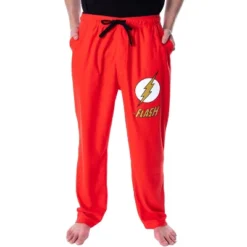 DC Comics Men's The Flash Classic Logo Loungewear Sleep Pajama Pants Red -Pure Wear Store GUEST 59312d6f c3b4 45ea 9866 d9c892c1a21f
