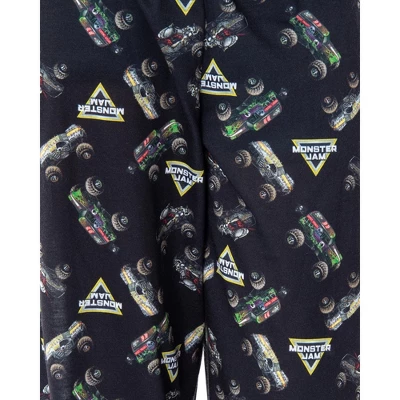 Monster Truck Boys' Skull Throttle Monster Jam Pajama Set 2 Monster Truck Boys' Skull Throttle Monster Jam Pajama Set - Image 2