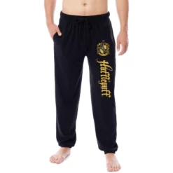 Harry Potter Men's Hogwarts House Hufflepuff Sleep Jogger Pajama Pants Black -Pure Wear Store GUEST 5b489b56 3b72 4cd0 b41b 72bee5327104