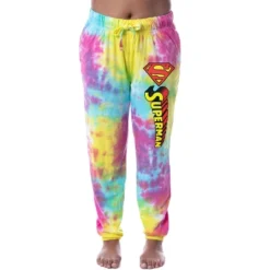 DC Comics Womens' Superman Logo 'S' Tie-Dye Jogger Sleep Pajama Pants Multicolored 5 DC Comics Womens' Superman Logo 'S' Tie-Dye Jogger Sleep Pajama Pants Multicolored -Pure Wear Store GUEST 5c9acadc c2a2 4e0e 8a2e eda71ca049e5