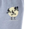 E.T. The Extra-Terrestrial Womens' 1982 Characters Jogger Sleep Pajama Pants Grey