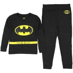 DC Comics Little Boys Batman Logo Dark Knight Costume Pajama Set Black -Pure Wear Store GUEST 5efc3cae 1c36 41a5 bca1 88a279fb80eb