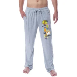 Scooby-Doo Mens' Scooby Shaggy Velma Fred Daphne Sleep Pajama Pants Grey -Pure Wear Store GUEST 62fa608d d150 4464 8833 28198872f8bf