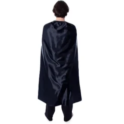 Star Wars Men's Darth Vader Costume Shirt And Pants Pajama Set With Cape Black