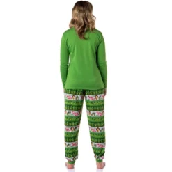 Elf The Movie Womens' And Girl's Film Cotton-Headed Ninny-Muggins Jogger Pajama Set Green -Pure Wear Store GUEST 66cab8bb c31d 4885 b0d1 2279062a0037