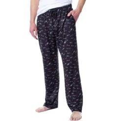 Marvel Mens' Loki TV Series Logo Icon Tossed Print Sleep Pajama Pants Black -Pure Wear Store GUEST 67456a83 695f 4cdd a3ad 6e549078296e