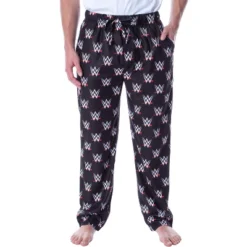 WWE Men's Allover WWE Logo Pattern Adult Loungewear Sleep Pajama Pants Black 9 WWE Men's Allover WWE Logo Pattern Adult Loungewear Sleep Pajama Pants Black -Pure Wear Store GUEST 683d1b8f 3d34 4899 95f2 34c6d5cbf76f