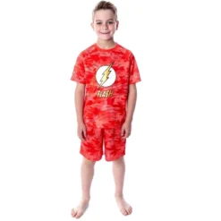 DC Comics Boys' Justice League Digital Camo The Flash 2 PC Pajama Set Red -Pure Wear Store GUEST 68ded244 7880 4b32 a677 16d2beea3ddd