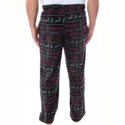 Marvel Men's Deadpool Christmas Ugly Sweater Fleece Sleep Pajama Pants Ugly Deadpool Sweater -Pure Wear Store GUEST 68f7f638 4277 4fcb b5fd 6daf1e8f46ff