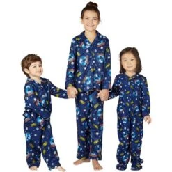 The Polar Express Kids Believe Button-Front Coat Shirt And Pants Pajama Set -Pure Wear Store GUEST 692e407c b14d 4fcf a075 0a6d6fd23e8b