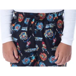 Beyblade Burst Super King Boys' Spinner Tops Character Kids Pajama Pants Black -Pure Wear Store GUEST 6ab65972 87b6 430c 965e db5c9dabe3ef