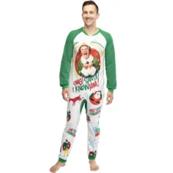 Elf The Movie Men's OMG Santa! I Know Him! One Piece Sleeper Pajama -Pure Wear Store GUEST 6c945c02 9ed4 4590 868f 6122879a94d5