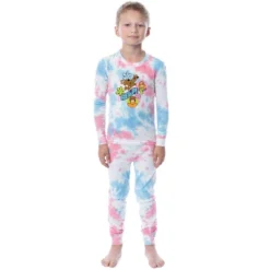 Scooby-Doo Girls' Unisex Child Relp! Daphne Velma Character Pajama Set Multicolored