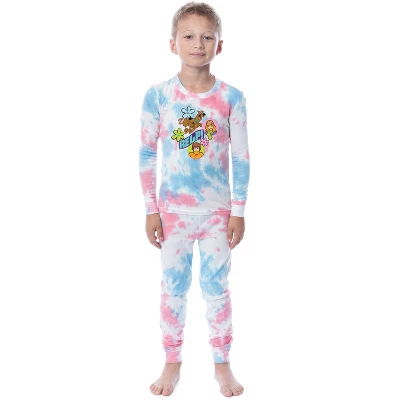 Scooby-Doo Girls' Unisex Child Relp! Daphne Velma Character Pajama Set Multicolored 1 Scooby-Doo Girls' Unisex Child Relp! Daphne Velma Character Pajama Set Multicolored