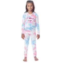 DC Comics Kids' Superman Girls Boys 2 Piece Tight Fit Youth Pajama Set Multicolored -Pure Wear Store GUEST 6e7d126d 4a0f 46a2 a779 e65e85c3daf0