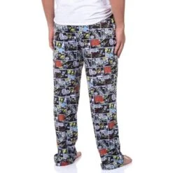 Star Wars Mens' Movie Film R2-D2 C-3PO Retro Comics Sleep Pajama Pants Multicolored -Pure Wear Store GUEST 6e801fa5 6ad2 49be 993d 97e1c5e215a6