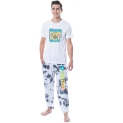 Nickelodeon SpongeBob SquarePants Mens' Far Out Sleep Pajama Set Multicolored -Pure Wear Store GUEST 6e8eb151 07b5 4e05 8796 fc303791ee1c