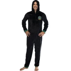 Harry Potter Adult Men's Hooded One-Piece Pajama Union Suit -Pure Wear Store GUEST 70c10ff6 f9d1 4143 84e2 233dc2cf7856