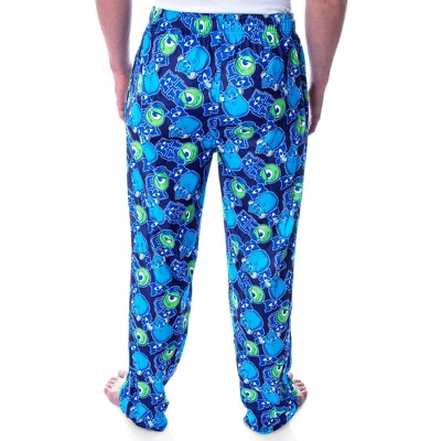 Disney Men's Monsters Inc. Monsters University Mike And Sulley Pajama Pants Blue 2 Disney Men's Monsters Inc. Monsters University Mike And Sulley Pajama Pants Blue - Image 2