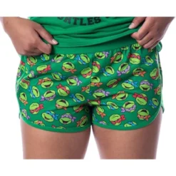 Nickelodeon Teenage Mutant Ninja Turtles Womens' 84 Tank Pajama Short Set Green -Pure Wear Store GUEST 74d0071e f1ce 4154 b722 e5fbbb00bb79
