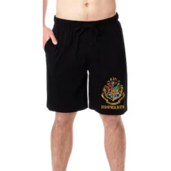 Harry Potter Mens' Hogwarts All Houses Sleep Pajama Shorts -Pure Wear Store GUEST 779d3ccd 8ef9 4477 89c1 e1ff96ef7c37