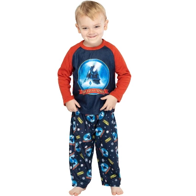 The Polar Express Train Toddler Kids Raglan Pajama Set 1 The Polar Express Train Toddler Kids Raglan Pajama Set