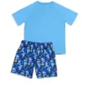 Nickelodeon Toddler Boy's Blue's Clues Smile Blue Sleep Pajama Set Short Blue