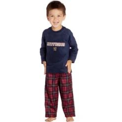 Harry Potter Gryffindor Lion Christmas Plush Holiday Toddler Plaid Pajama Set -Pure Wear Store GUEST 7a984d8d c9dd 4ca4 af66 f413b84b84bd